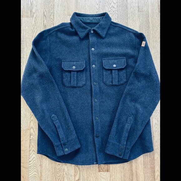 Smartwool Anchor Line Shirt Jacket - Dark Navy - Large - Picture 2 of 6